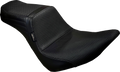 LE PERA Tailwhip Seat - Basketweave - Black - FXLR/FLSB '18-'22 LYR-580BW