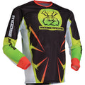 MOOSE RACING Youth Agroid Mesh Jersey - Hi-Viz/Black - Large 2912-2533
