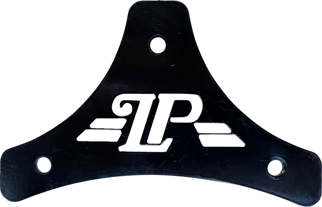 LE PERA Sissy Bar Plate - Dead End - Classic - Black - Softail/Touring '08-'22 H-SB LP CLASSIC