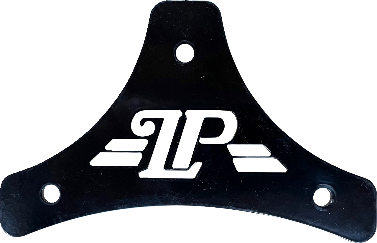 LE PERA Sissy Bar Plate - Dead End - Classic - Black - Softail/Touring '08-'22 H-SB LP CLASSIC