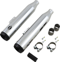 S&S CYCLE Grand National Slip-On Mufflers - Chrome 550-0755B