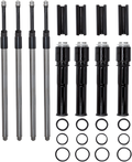 S&S CYCLE Quickee Pushrod Kit with Gloss Black Covers - M8 NO TAPPET BLK REMOVAL REQ 930-0137