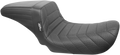 LE PERA Kickflip Seat - Flat Track Stitch - Black - FXD '06-'17 LK-591TRKPT