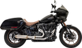 BASSANI XHAUST Road Rage Stainless 2-into-1 Exhaust System - Super Bike Muffler 1S78SS