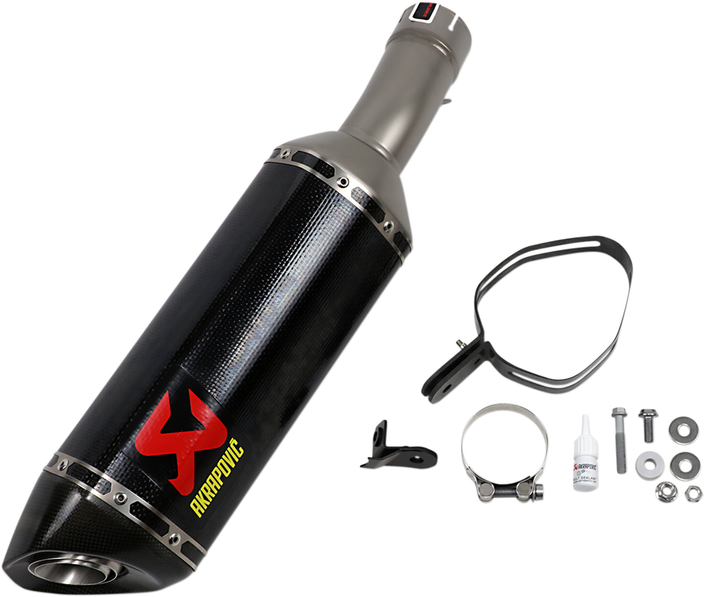 AKRAPOVIC Carbon Fiber Slip-On Line Muffler S/M1000RR 2020- 2025 S-B10SO10-ZC  1811-3738