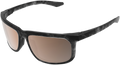 100% Hakan Sunglasses - Black Havana - Bronze 61036-259-73