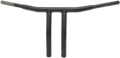 DRAG SPECIALTIES Handlebar - T-Bar - Buffalo - 10" - TBW - Flat Black 8 1/4" PULLBACK 0601-4279