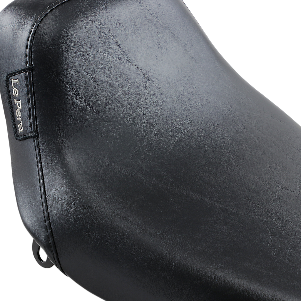 LE PERA Bare Bones Solo Seat - Smooth - Black - FX/FL LN-002