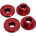 PRO-ONE PERF.MFG. Solid Riser Bushing Kit - Red 103060R