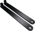 BARON Rear Shock Drop Bracket Lowering Kit - Black - Lowers 1.75" - '06-'15 XV1900 Roadliner/Stratoliner BA-7500-21