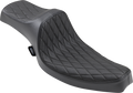 DRAG SPECIALTIES Predator III Seat - Diamond - VInyl - XL 0804-0758