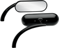 ARLEN NESS Oval Mirror - Black - Left 13-412