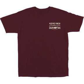 FMF Iconic T-Shirt - Maroon - Large FA23118910MARLG