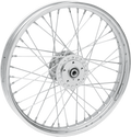 DRAG SPECIALTIES Front Wheel - Single/Dual Disc/No ABS - Chrome - 21"x2.15" 64311