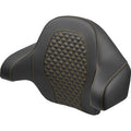SADDLEMEN Tour Pak - Dragon Scale - Gold Stitch - FLH/FLT '14-'24 814-07-15507