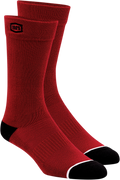 100% Solid Socks - Red - Small/Medium 20050-00006