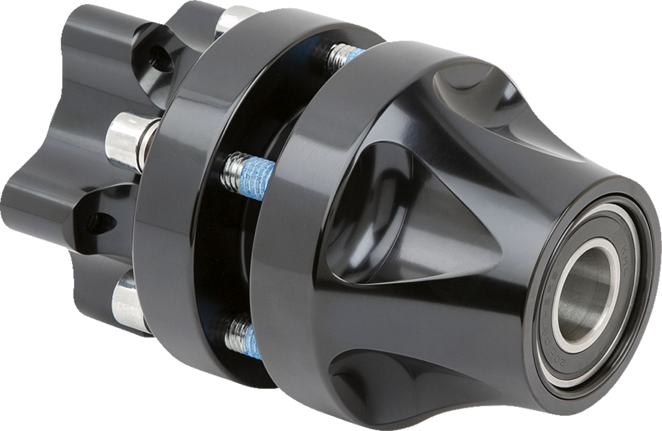 ARLEN NESS Hub - Single Disc - Front - Black 71-648