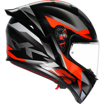 AGV K1 S Helmet - Fastlap - Black/Gray/Red - Small 2118394018064S