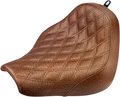 SADDLEMEN Renegade Solo Seat - Lattice Stitched - Brown 818-31-002BLS