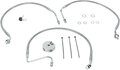 DRAG SPECIALTIES Brake Line - Front (Lower/Upper) - Stainless Steel 660510