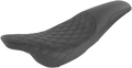 SADDLEMEN Profiler Seat - Front Lattice/Rear Smooth - Black - FL 897-07-149