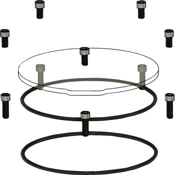 TRASK Assault Derby Cover Repair Kit - Softail TM-0042-RK