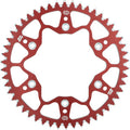 MOTO-MASTER 7075 Aluminum Rear Sprocket - 49 Tooth - Red 620122349