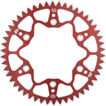 MOTO-MASTER 7075 Aluminum Rear Sprocket - 49 Tooth - Red 620122349