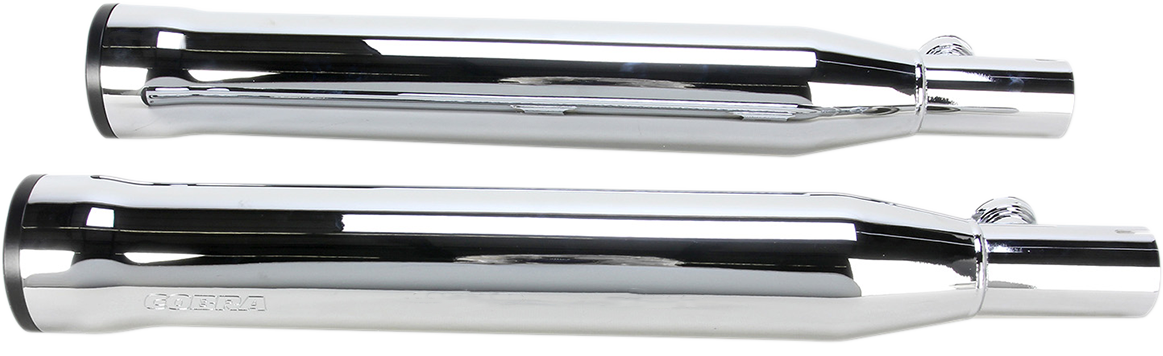 COBRA 3" RPT Mufflers for '00-'06 Softail - Chrome 6054