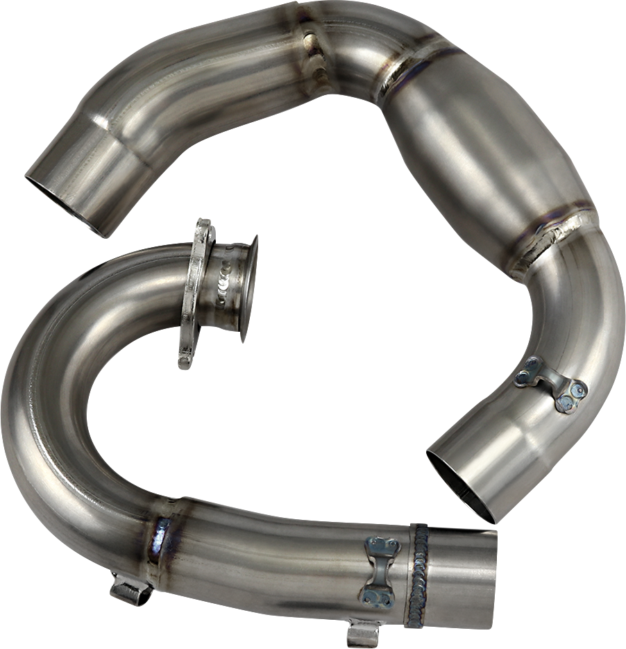 FMF MegaBomb Header - Titanium 044440 1822-0469