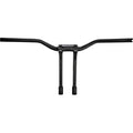 PERFORMANCE MACHINE (PM) Phatbar & Riser Kit - Internal Wiring/Gauge Mount Holes - 11-1/2" - Black Ops 0208-2197M-SMB