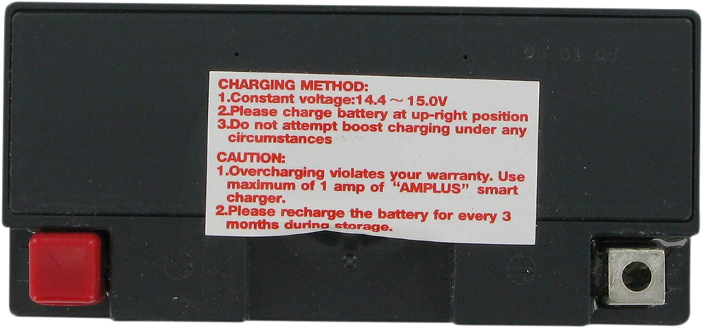 Parts Unlimited Agm Battery - Yt12b4/Yt12b-Bs Ct12b4