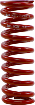 BBR MOTORSPORTS Rear Shock - Red - Spring Rate 308 lbs/in 660-HXR-7005