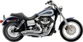 COBRA Speedster Swept Short Exhaust - Chrome - '12-'17 Dyna 6229