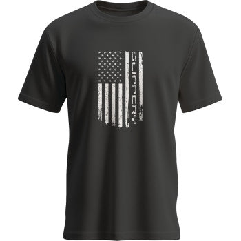 SLIPPERY Flag T-Shirt - Black - Medium 3030-25330
