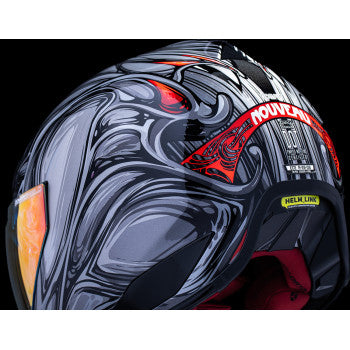 ICON Domain™ Helmet - Nouveau - Silver - Medium 0101-18525