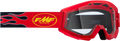 FMF Youth PowerCore Goggles - Flame - Red - Clear F-50054-00004 2601-3018