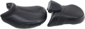 SADDLEMEN Seat - Adventure Tour - Two-Piece - Low - With Lumbar Backrest - Stitched - Black - Heated 0810-BM33LRHCT