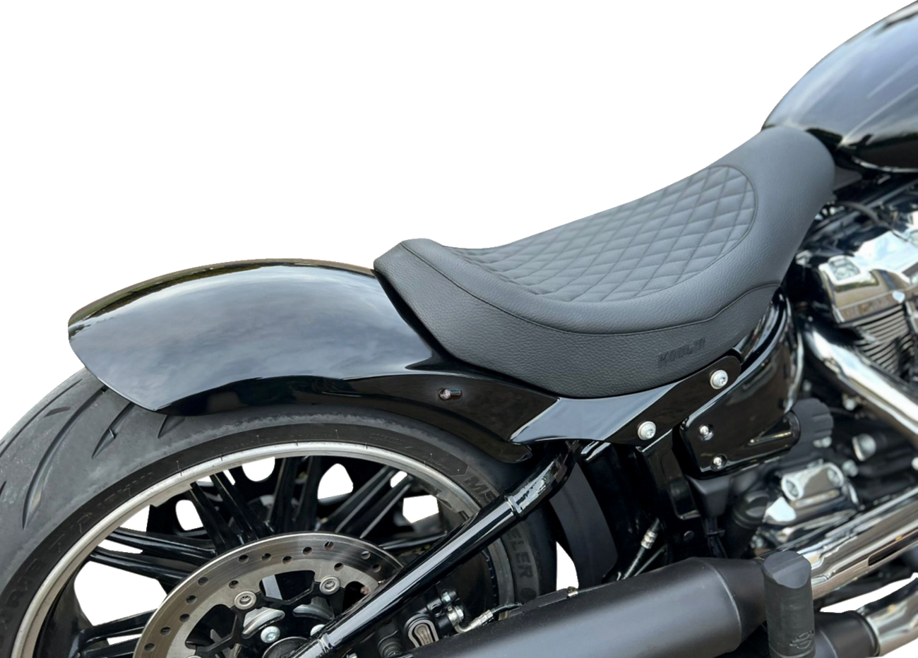 KODLIN MOTORCYCLE Seat - Solo - Black - M8 K59662-S