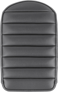 SADDLEMEN Sissy Bar Pad - Tuck-n-Roll - Black 41146