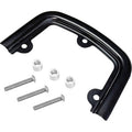 SADDLEMEN Sissy Bar Pad Bracket - Black 15725B