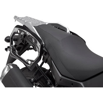 SW-MOTECH TRAX ADV Aluminum Case System - Silver - Suzuki V-Strom 650 '16-'24 KFT.05.876.70001/S