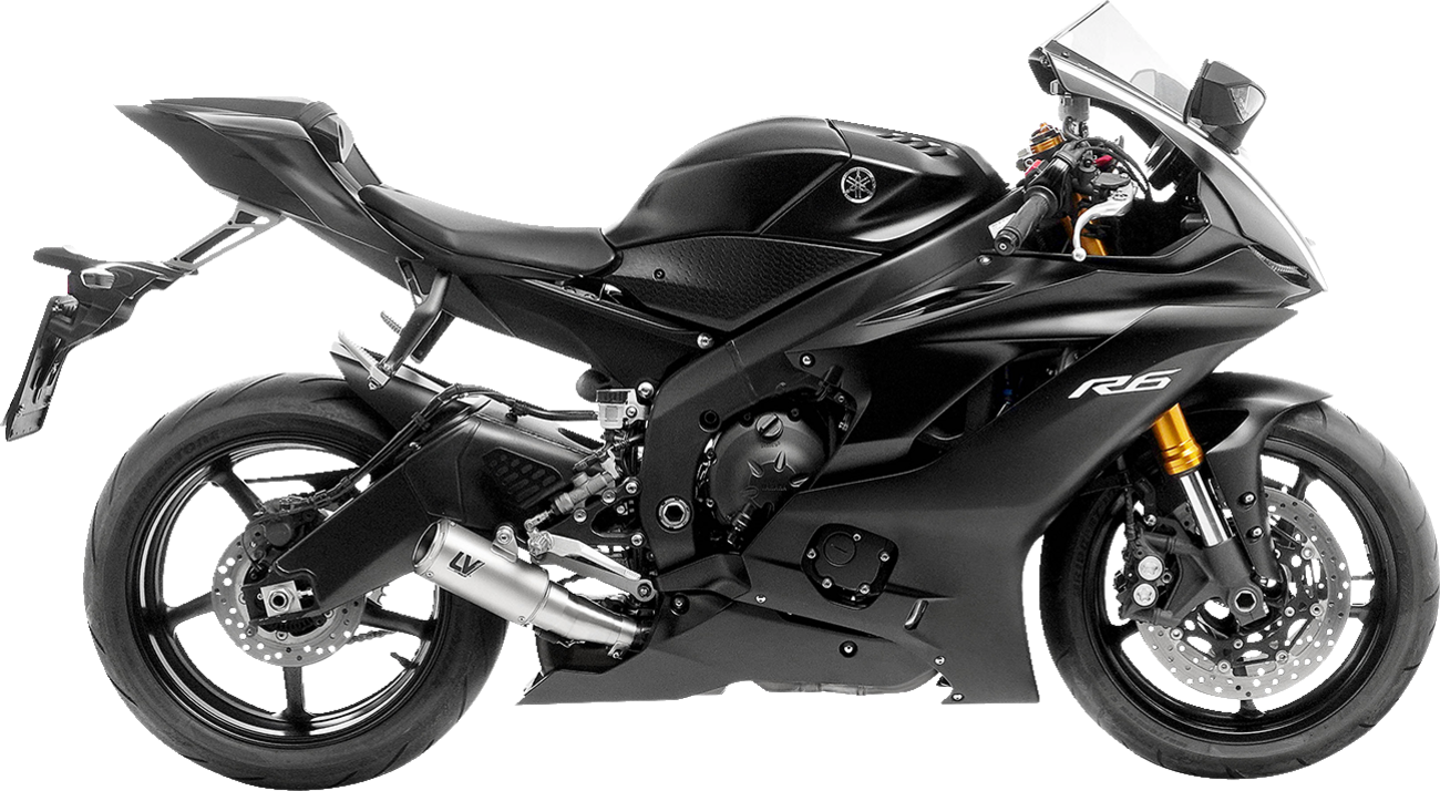 IN STOCK LEOVINCE LV Corsa Muffler - Titanium for YZF-R6 2006-2020  15403T