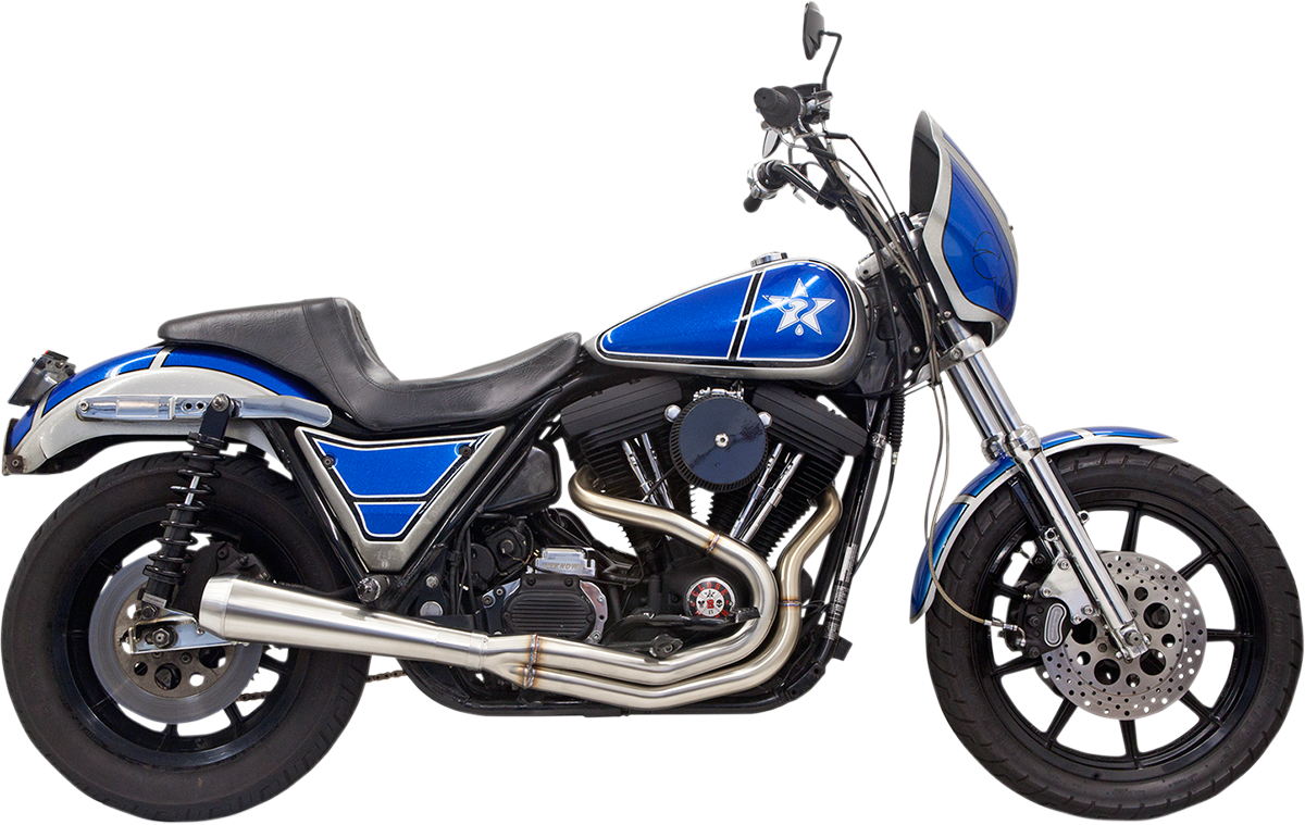 BASSANI XHAUST Road Rage 3 Exhaust - Stainless Steel 1FXRSS