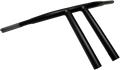 DRAG SPECIALTIES Handlebar - T-Bar - Buffalo - 10" - Flat Black HAS TBW NOTCH 0601-3505