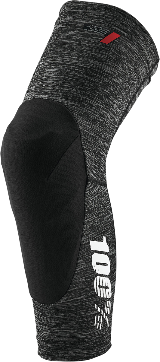 100% Teratec Knee Guards - Gray/Black - Small 70003-00005