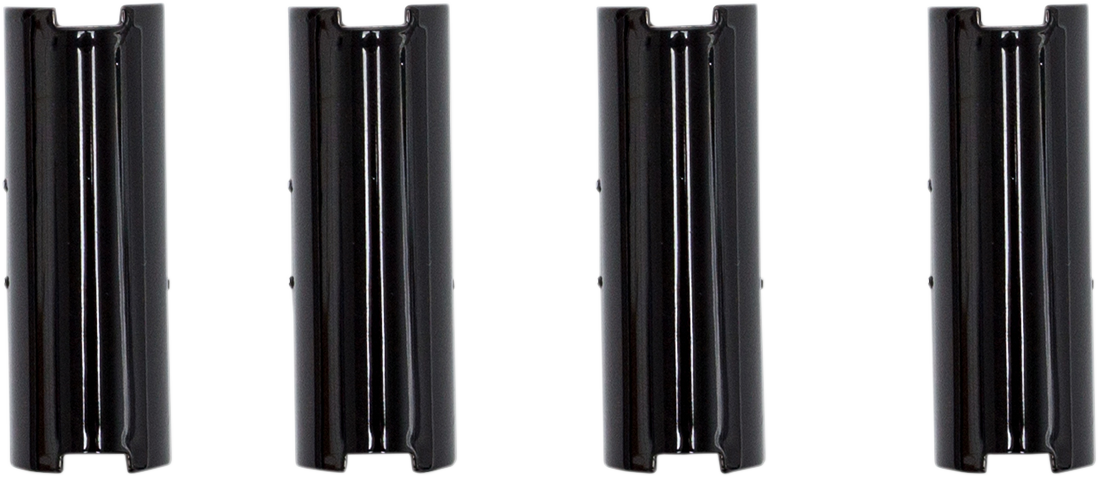 S&S CYCLE Pushrod Cover Keeper Set - Gloss Black - M8 930-0138