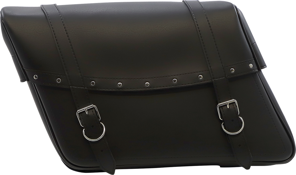 SADDLEMEN Highwayman Rivet Slant-Style Saddlebags - Jumbo X021-03-042