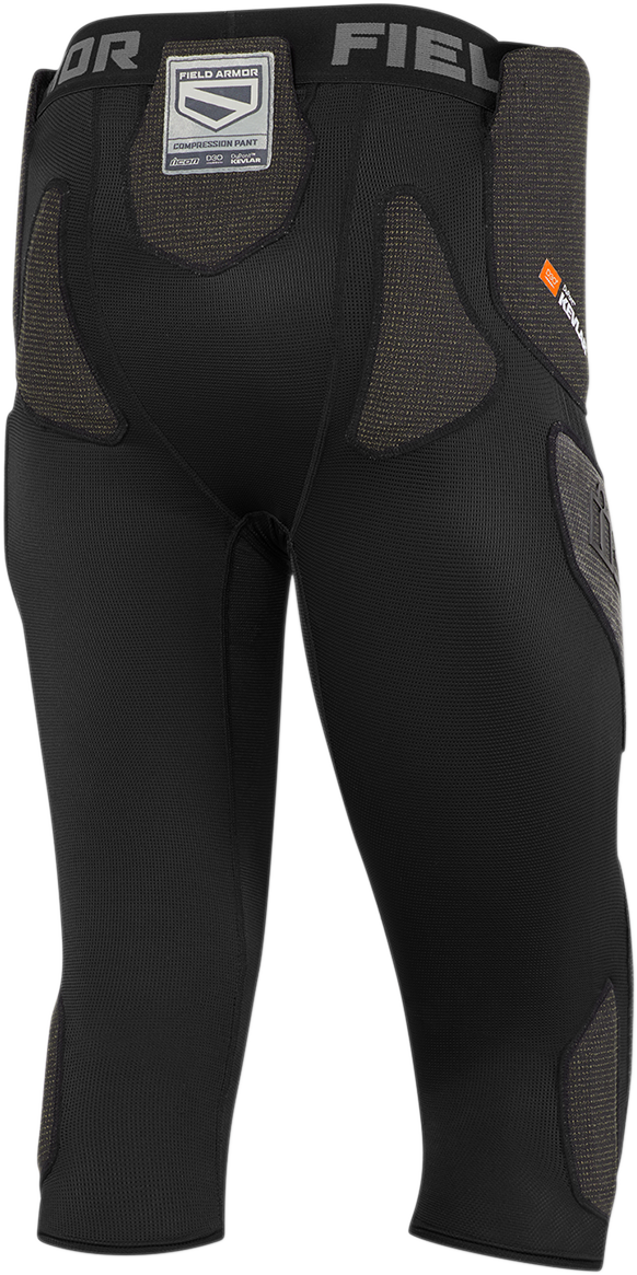 ICON Field Armor™ Compression Pants - Black - Large 2940-0341