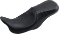 LE PERA Outcast GT-2 Seat - 2-Up - Without Backrest - Black Double Diamond - Perforated LK-997GT2